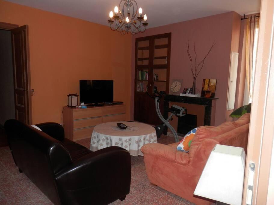 Appartement Spacieux Avec Grand Patio, 1Er Etage Сижан Екстериор снимка